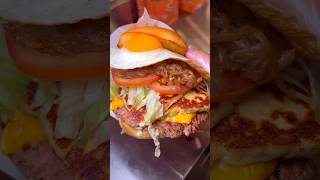 Breakfast Burger with HALLOUMI [upl. by Rillis]