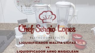 MOMENTO NOSTALGIA  LIQUIDIFICADOR WALITA LICFAZ vs LIQUIDIFICADOR ARNO MAGICLEAN [upl. by Lennaj]