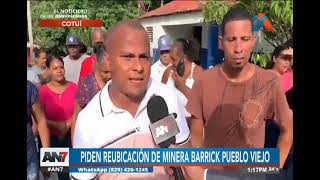 Cotuí Piden reubicación de la minera Barrick Pueblo Viejo [upl. by Hametaf720]