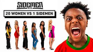 20 WOMEN VS 1 SIDEMEN SPEED EDITION [upl. by Iralav]