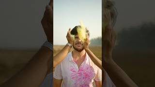 Holi Vibes 🌈😍❤️ youtubeshorts shorts holi [upl. by Enahs]