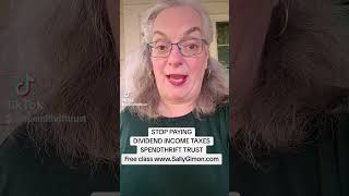 Stop paying Dividend Income Taxes on profits legally with the Spendthrift Trust [upl. by Alya800]