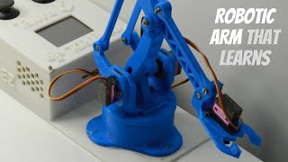 How to Build a Robotic Arm that Learns  ft Arduino Mega EEZYbotARM [upl. by Herve123]