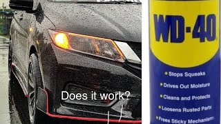 WD40 DOES THE JOB  SCRATCH REMOVING  MULTIPURPOSE LUBRICANT [upl. by Gypsy]