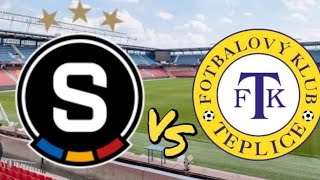 Sparta Praha vs Teplice fortuna liga sestřih [upl. by Nueovas]