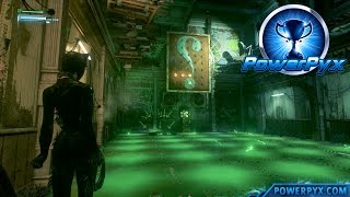 Batman Arkham Knight  Riddler Trial 8 Walkthrough The Riddle Factory Trophy  Achievement Guide [upl. by Atews]