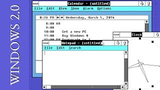 A Tour of Windows 20  Software Showcase [upl. by Nur]