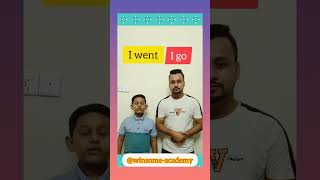 present  past  tense english learning spokenenglish basicenglish winsomeacademy [upl. by Darce]