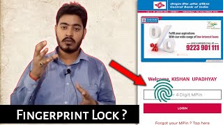 cent mpassbook me Fingerprint Lock kaise Lagaye MPIN Nhi Finger Lagao in 2022 [upl. by Yalahs]