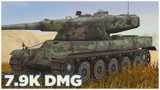 AMX 50 120 • 79K DMG • 4 KILLS • WoT Blitz [upl. by Stambaugh]