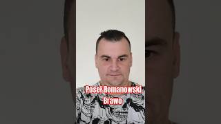 Poseł Romanowski brawo Czarny piątek [upl. by Humph546]