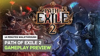 Path of Exile 2 Gameplay Preview  Walkthrough [upl. by Alakim]