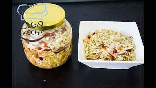 Krautsalat Rezept  Perfekter Coleslaw nach Olga Art  Schnell amp Einfach [upl. by Lose]