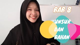 Unsur dan bahan jadual berkala unsur BAB 8  sains tingkatan 4 [upl. by Jess]