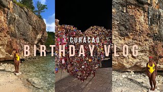 Beautiful ISLAND in the Caribbean  Curacao BIRTHDAY Travel Vlog  Beaches Food 2024 [upl. by Greyso]