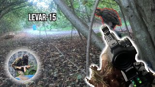 Pro Airsoft Squad Takes Opponents by Surprise  GampG LevAR15 Airsoft Gameplay [upl. by Imehon]