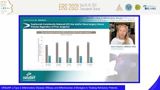 ERS Thessaloniki 2021 CRSwNP a Type 2 Inflammatory Disease Efficacy Claire Hopkins [upl. by Ativad783]