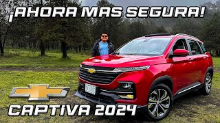 ¡AHORA MAS SEGURA LLEGA LA NUEVA CHEVROLET CAPTIVA 2024 [upl. by Dahle367]