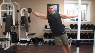 LeanAway Dumbbell Lateral Raise [upl. by Dena770]