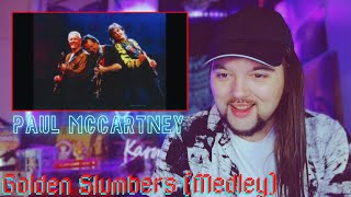 Drummer reacts to quotGolden Slumbers Medleyquot amp quotThe Endquot Live by Paul McCartney [upl. by Arbma]