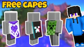 Minecraft 3 free new capes  how to get Minecraft free new capes [upl. by Qulllon]