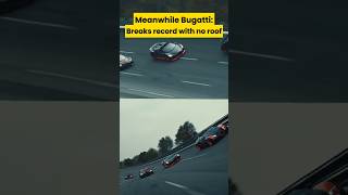 Bugatti Mistral made world record🔥☠ shorts bugatti koenigsegg mistral record car [upl. by Veradis]