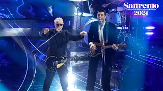 Sanremo 2024  The Kolors con Umberto Tozzi cantano un medley di Umberto Tozzi [upl. by Negeam]