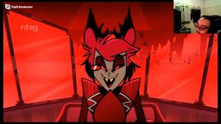 Alastor and Vox Song  Hazbin Hotel reaction [upl. by Kaden]