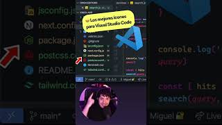 Los MEJORES ICONOS para tu VISUAL STUDIO CODE 🤩 [upl. by Crabb]