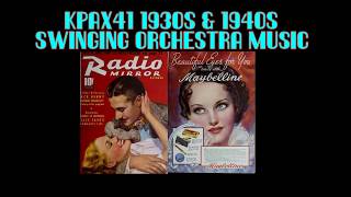 Popular Radio Music Of 1937 By American Big Band Orchestras KPAX41 [upl. by Aneahs]