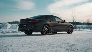 quotlade ribban för högtquot  BMW 840d Gran Coupe 20 [upl. by Dlorag]