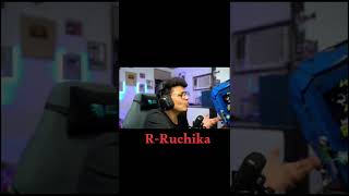 nischay talking about ruchika rathore girlfriend  triggeredinsaan shorts ruchikarathore [upl. by Anneliese]