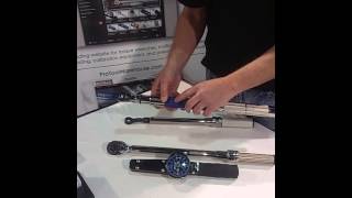 At OTC tradeshow talking about Torque wrenches we carry at Pro Torque Tools [upl. by Will113]