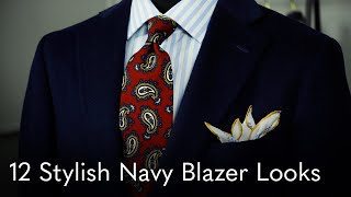 12 Stylish Navy Blazer Looks  Get the Most Out of Your Navy Blazer [upl. by Atniuq]