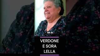 CARLO VERDONE E SORA LELLA cinema perte neiperte film VERDONE SORALELLA [upl. by Llertniuq]