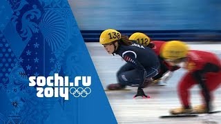 Short Track Speed Skating  Ladies 3000m Relay  Korea Win Gold  Sochi 2014 Winter Olympics [upl. by Anada826]