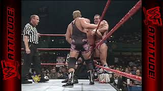 Hart Foundation vs Legion of Doom  WWF RAW 1997 [upl. by Airretal]