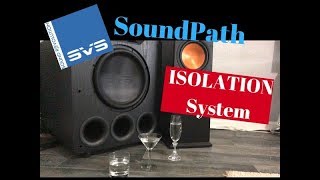 SVS Pb4000 SoundPath Isolation System JURASSIC PARK TEST [upl. by Stead25]