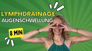 LYMPHDRAINAGE GESICHT ANLEITUNG  ANTIFALTEN [upl. by Arza]