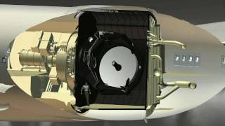 NASA Animation Showing SOFIAs Cabin and Telescope [upl. by Eelyak]