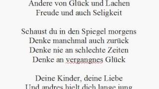 Geburtstagsgedicht  schöne Falten zieren das Gesicht  für Ältere Jubilare [upl. by Suoicerpal]