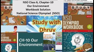 NSO Class 6 Chapter10 Our Environment Workbook SolutionNational Science Olympiad NSO [upl. by Robena]