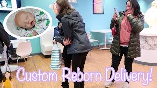 Hand Delivering Custom Reborn baby Twin A  Kelli Maple [upl. by Ogram]