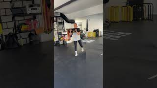 Sandbag split lunge w core rotation [upl. by Isayg]