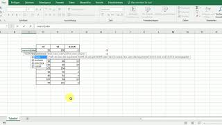 Pfeile in Excel Tabellen bei Abweichungen [upl. by Merriman853]