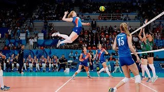 TOP 20 Legendary Womens Volleyball Spikes Of All Time HD [upl. by Anon]