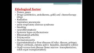 Interstitial lung disease [upl. by Eniarda]