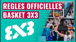 RÈGLES OFFICIELLES BASKET 3 CONTRE 3 🏀 3X3 [upl. by Blen61]