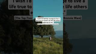 quotThe Top Five Regrets of the Dying by Bronnie Warequot bookquotes books quotes booktube [upl. by Gibbeon]