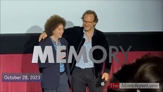 MEMORY movie QampA with Peter Sarsgaard amp director Michel Franco  October 28 2023 [upl. by Nonnaer]